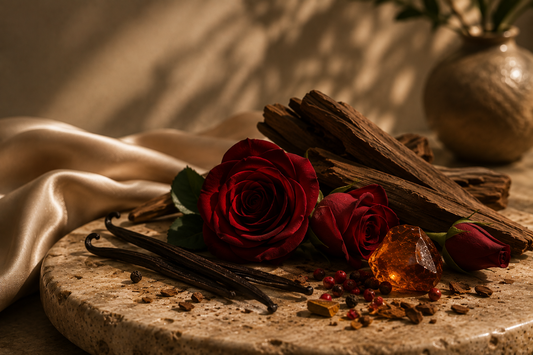 Huile parfumée Rouge Impérial ATMOS SCENT – safran, ambre et cèdre
